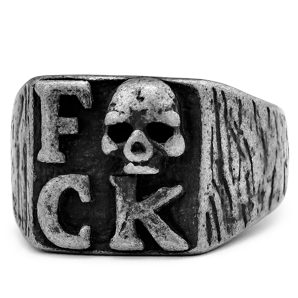 Dödskalle ring fuck death