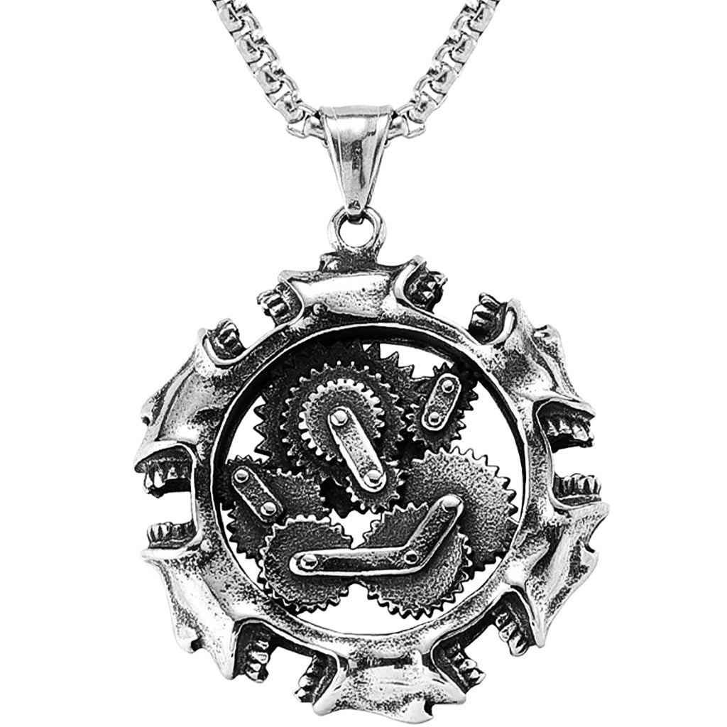 Halsband Kugghjul Ansikten