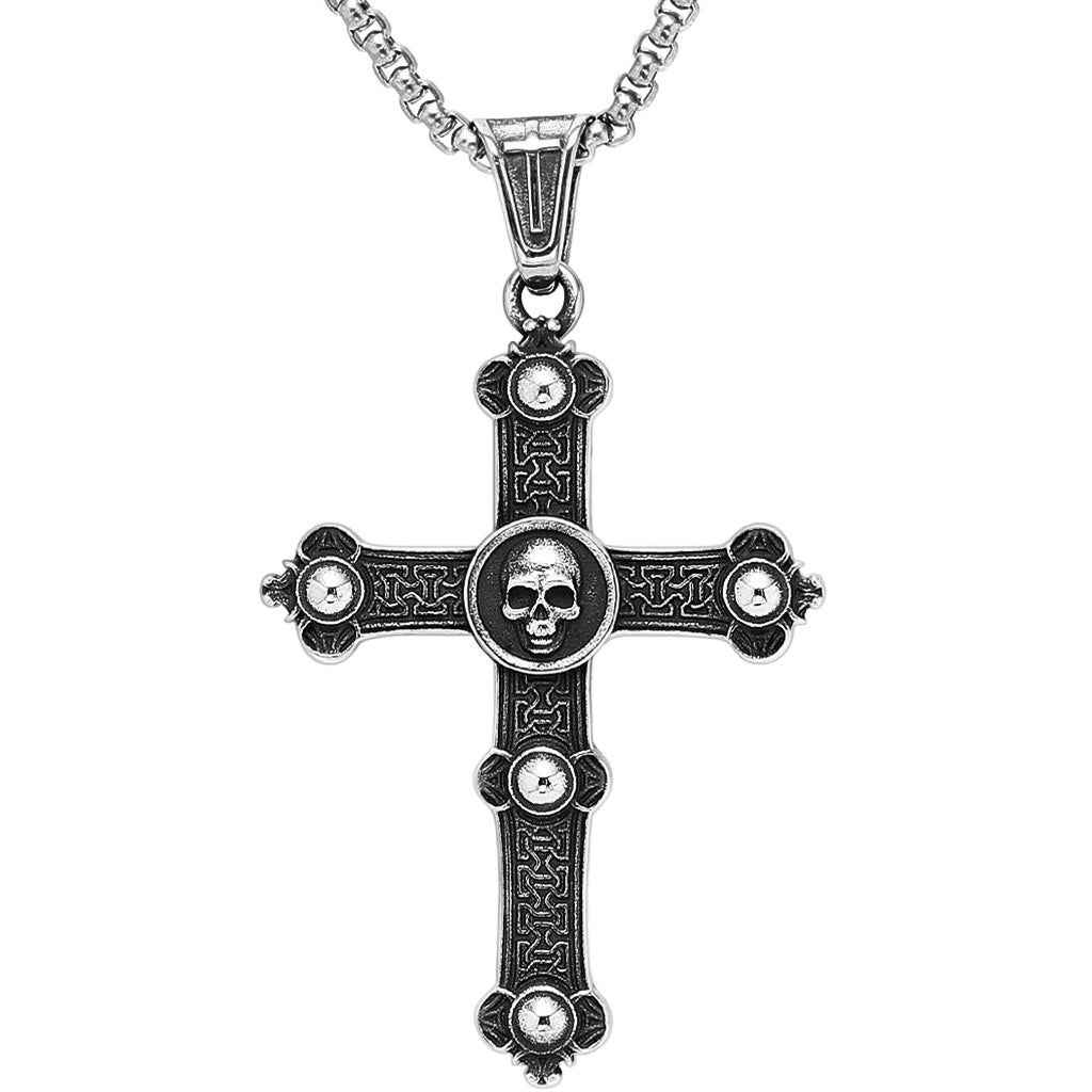 Kors Halsband Dödskalle