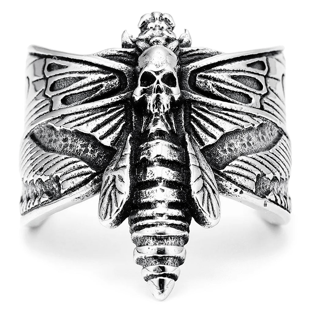 Ring Dödskalle Fjäril