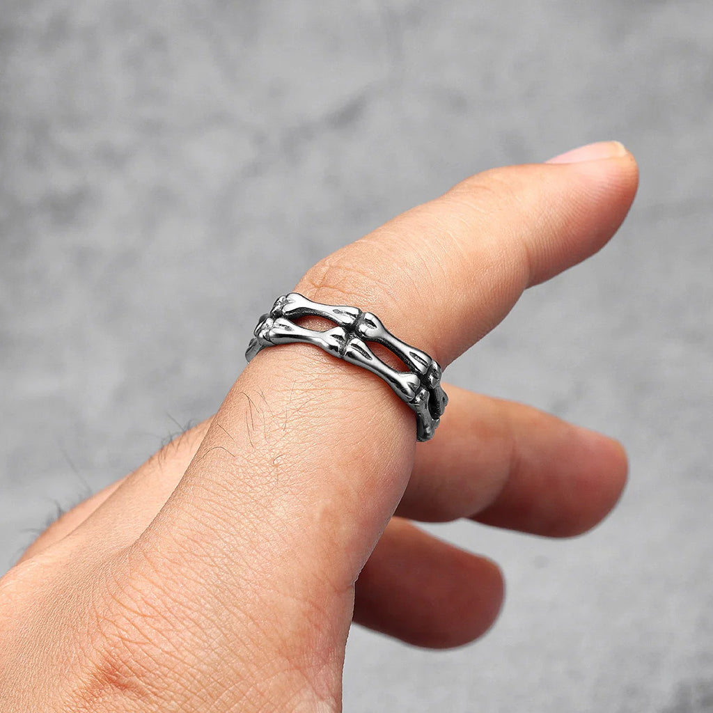 Skelett ring stål