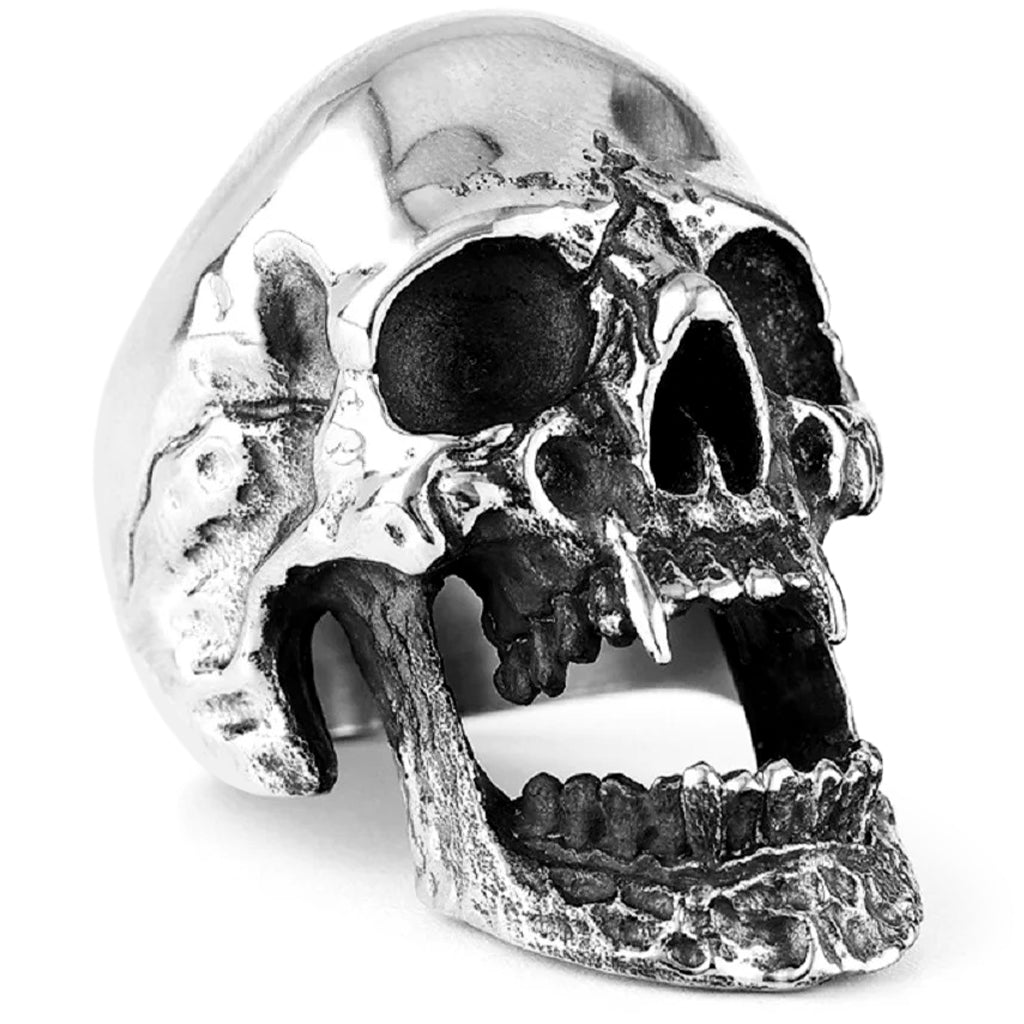 Stor Dödskalle Ring