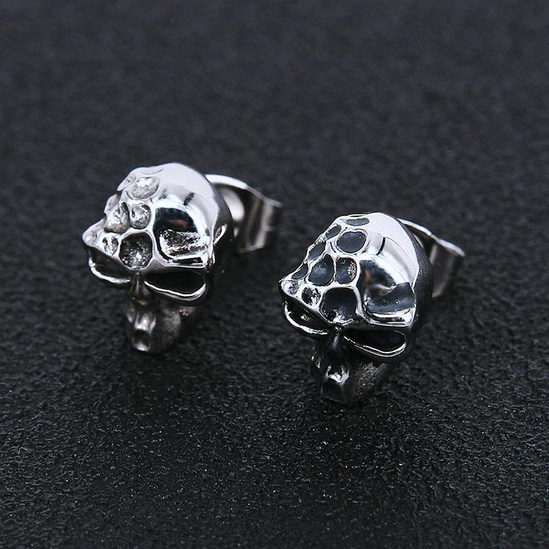 Alien Örhängen Stål