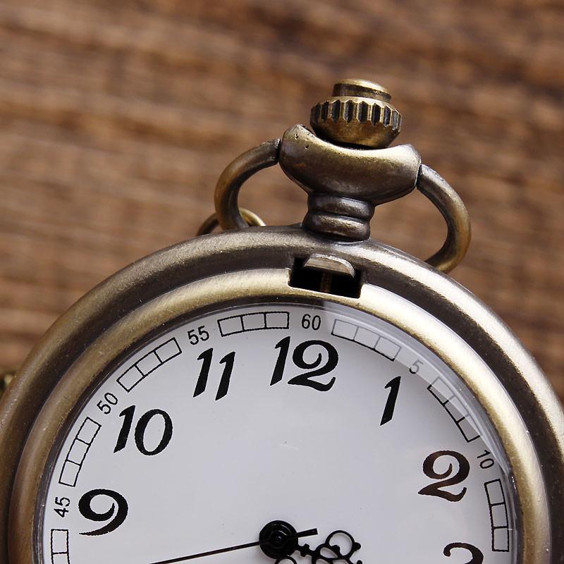 Dödskalle Fickur Med Lock