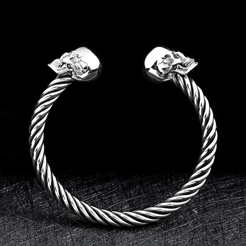 Billigt Dödskalle Armband