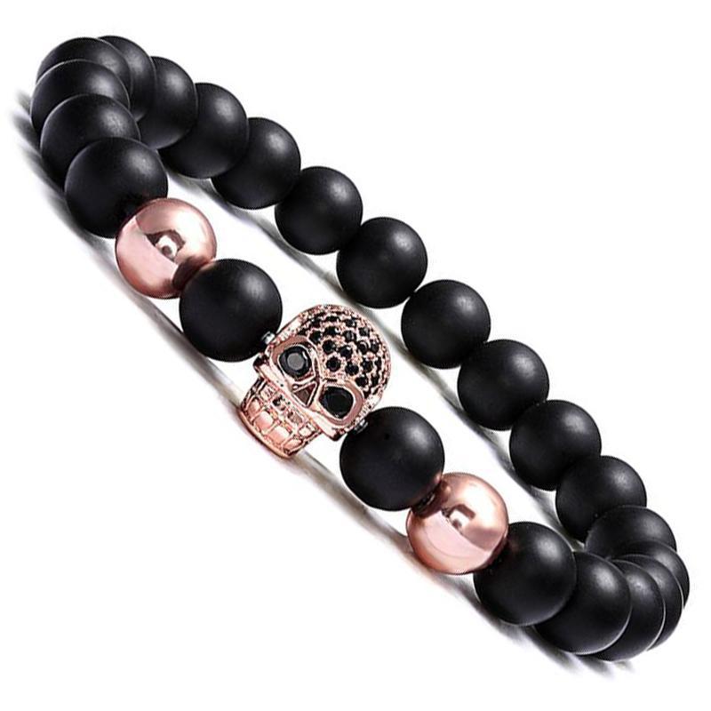 Armband Kranium Roséguld
