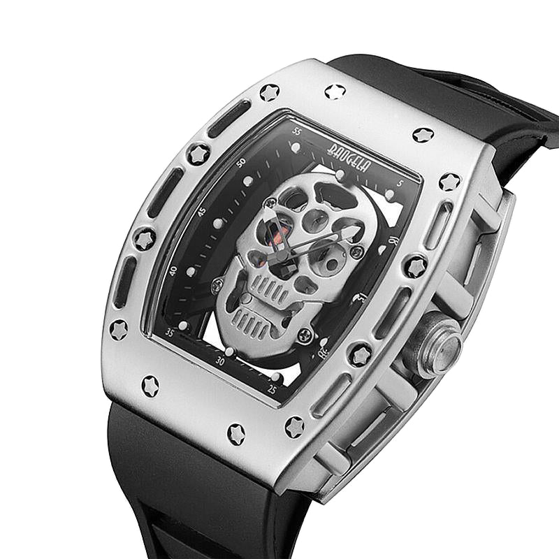 Herrklocka Med Dödskalle