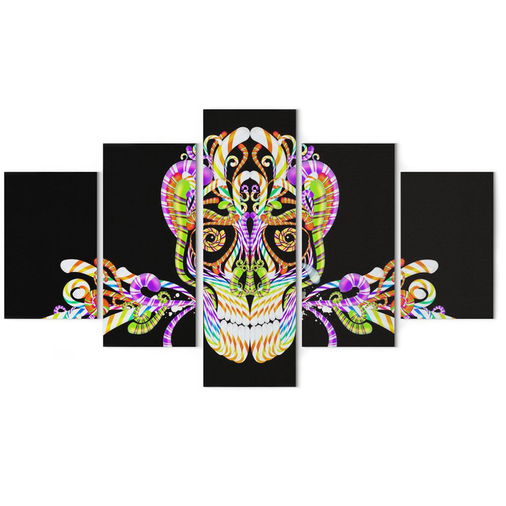 Konstnärlig Dödskalle Poster