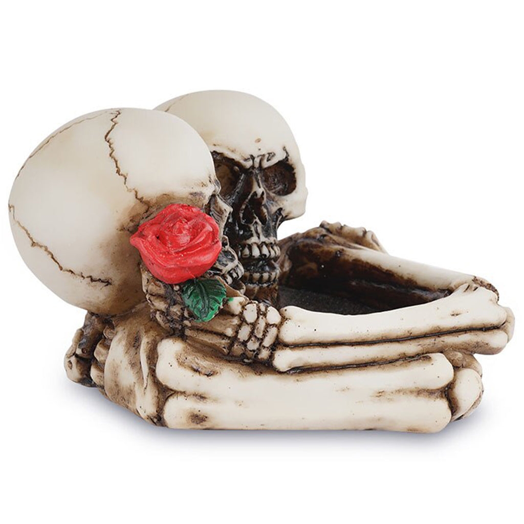 Askkopp Med Två Skelett