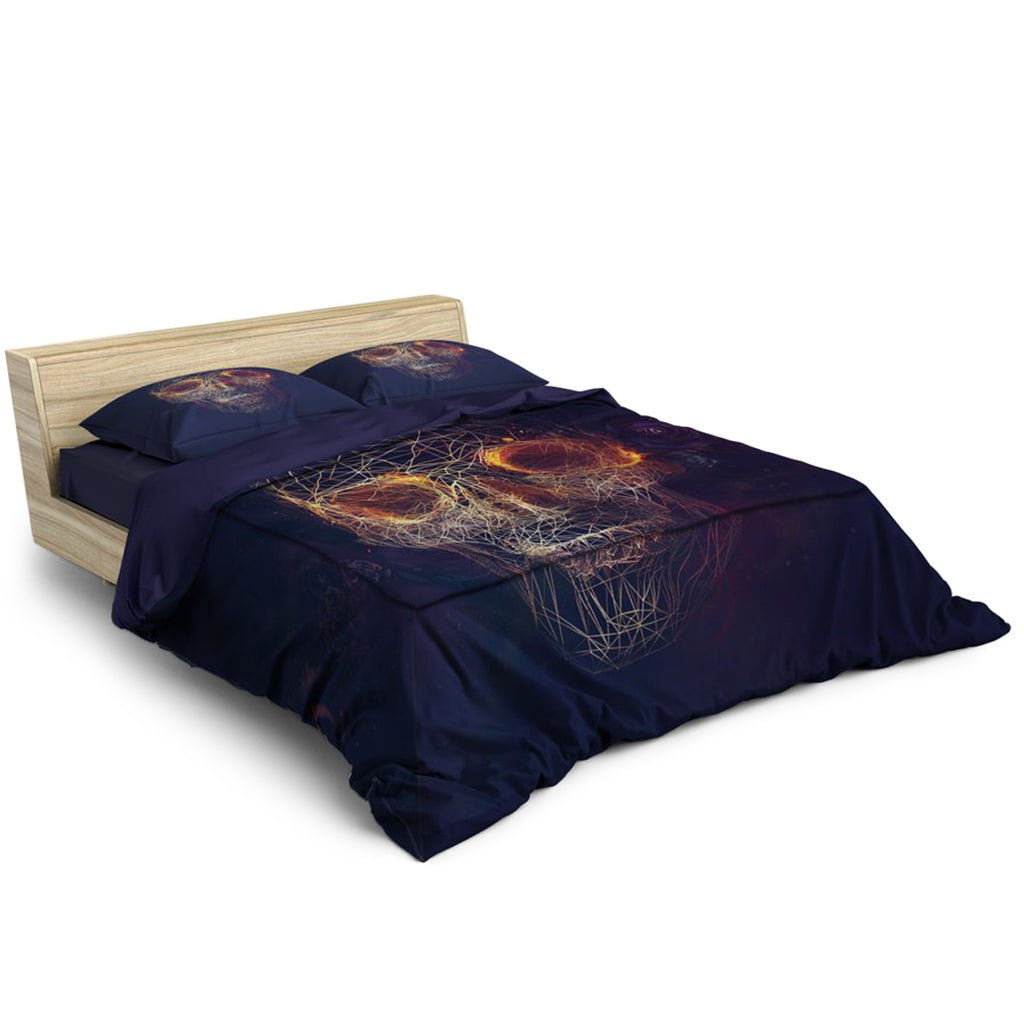 Bäddset Med Dödskalle