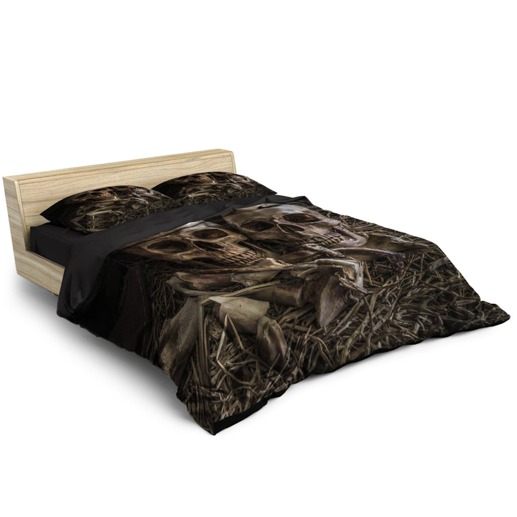 Dödskalle Sängkläder