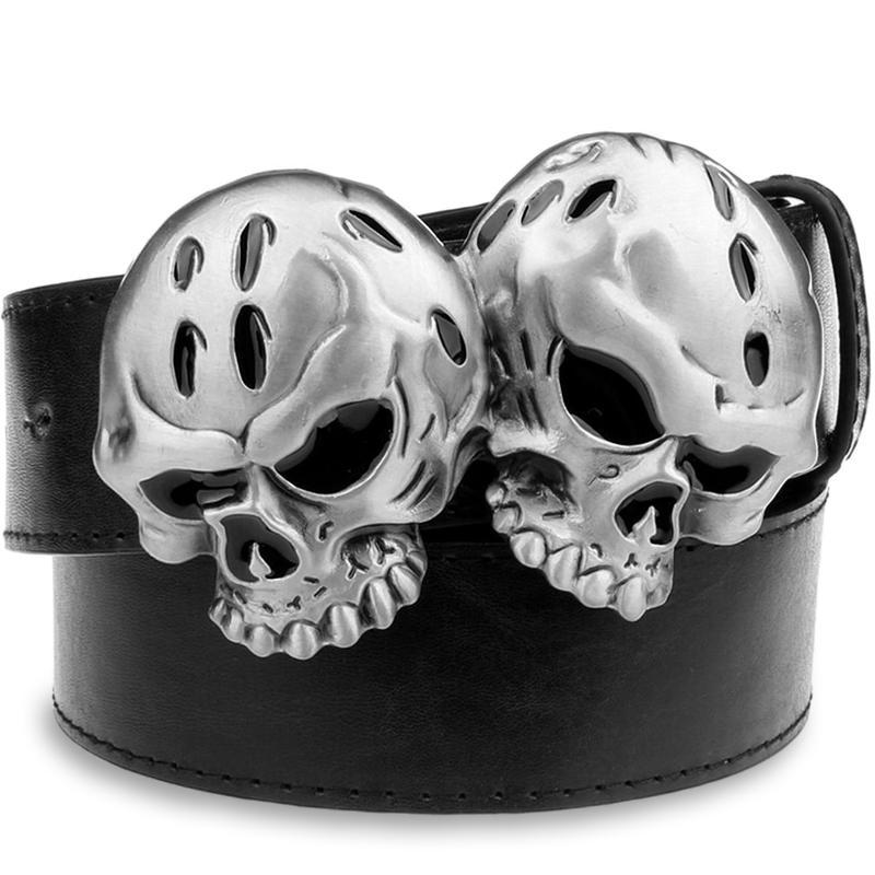 Bälte Två Dödskallar