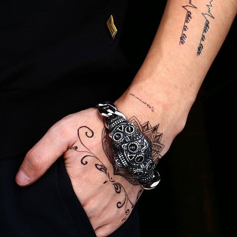 Mexikansk Dödskalle Armband