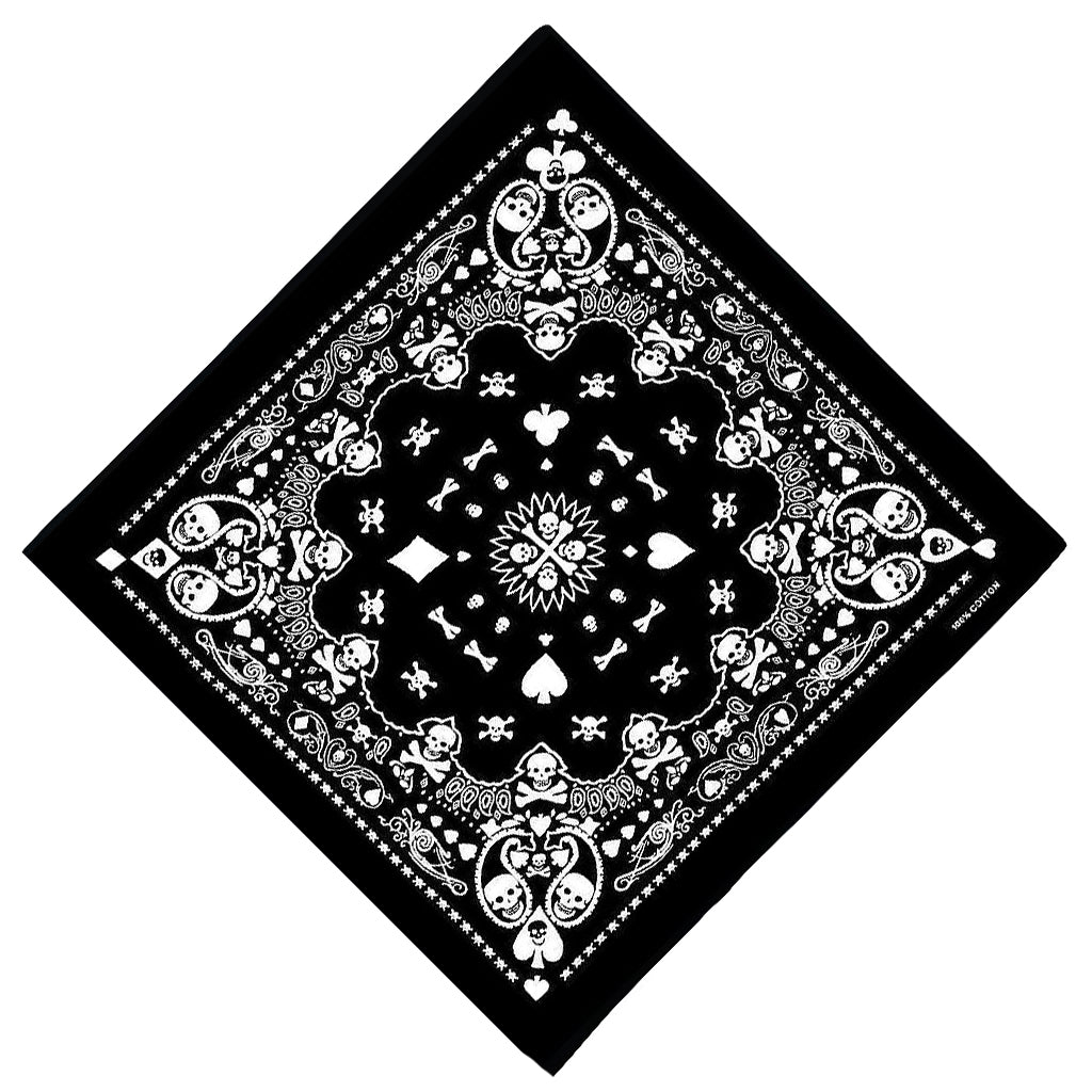 Dödskalle Bandana Herr