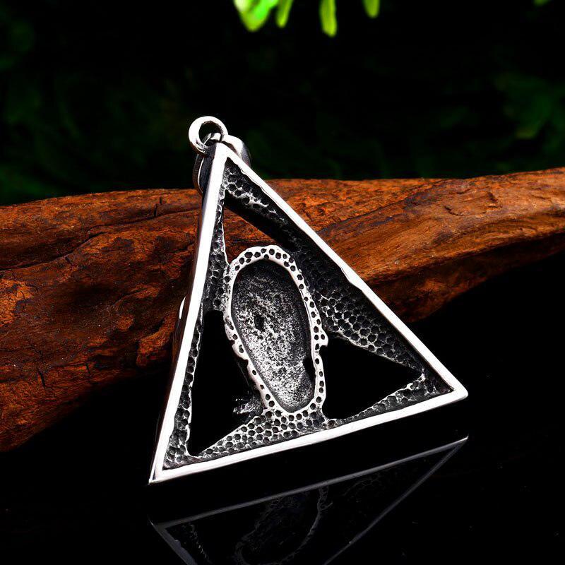 Illuminati Dödskalle Halsband