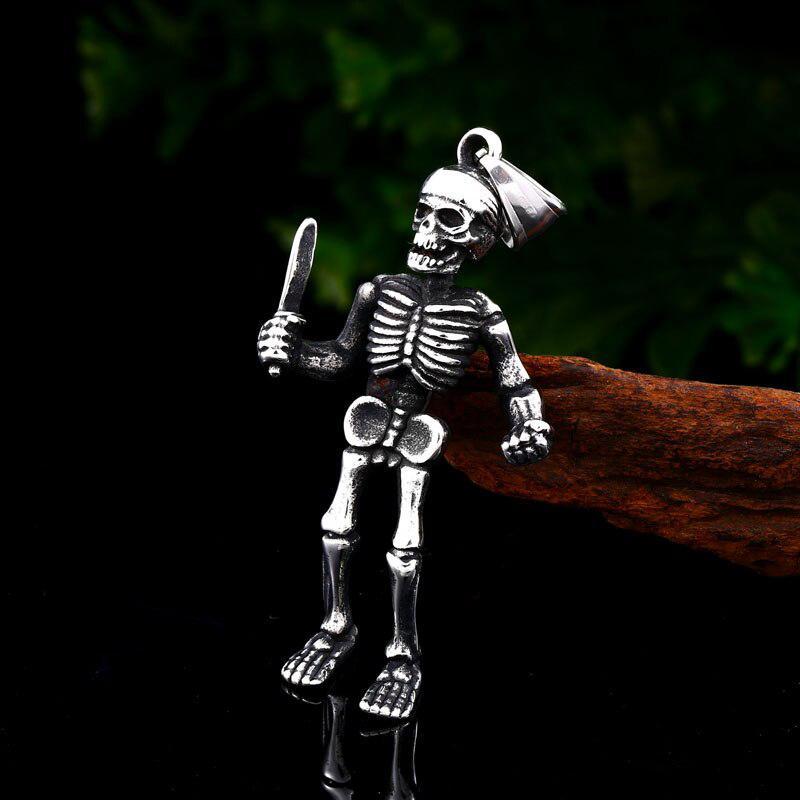 Dödskalle Halsband Skelett