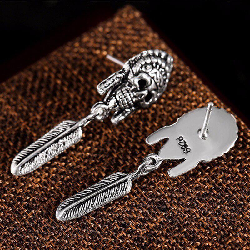 Örhängen Indian Hövding Silver