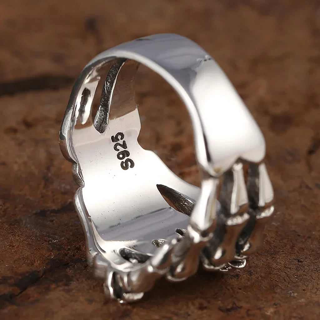 Ring Skelett Silver