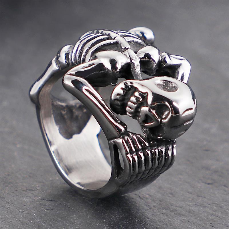 Ring Skelett Stål