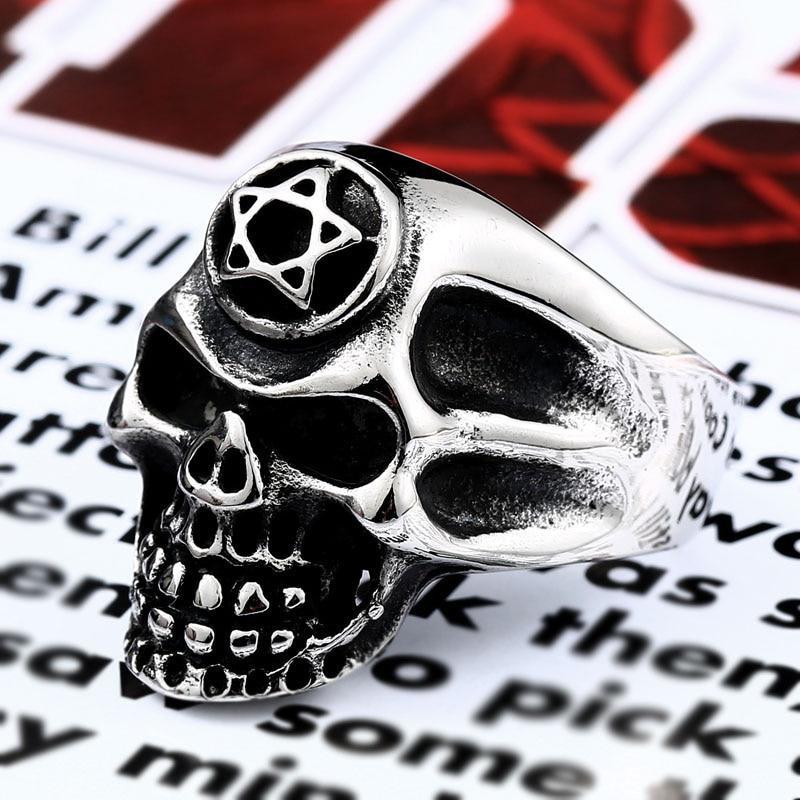 Satanist Ring Stål