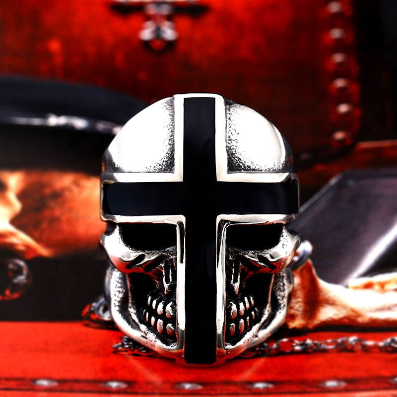 Ring Tempelriddare Kranium