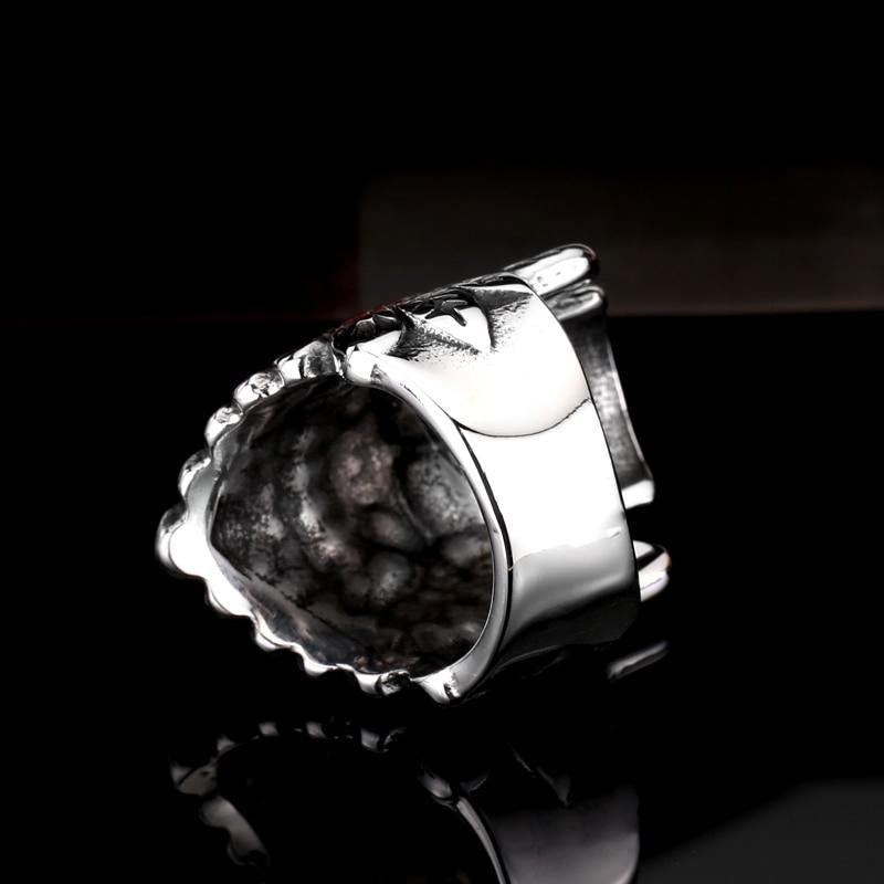 Ring Indian Dödskalle