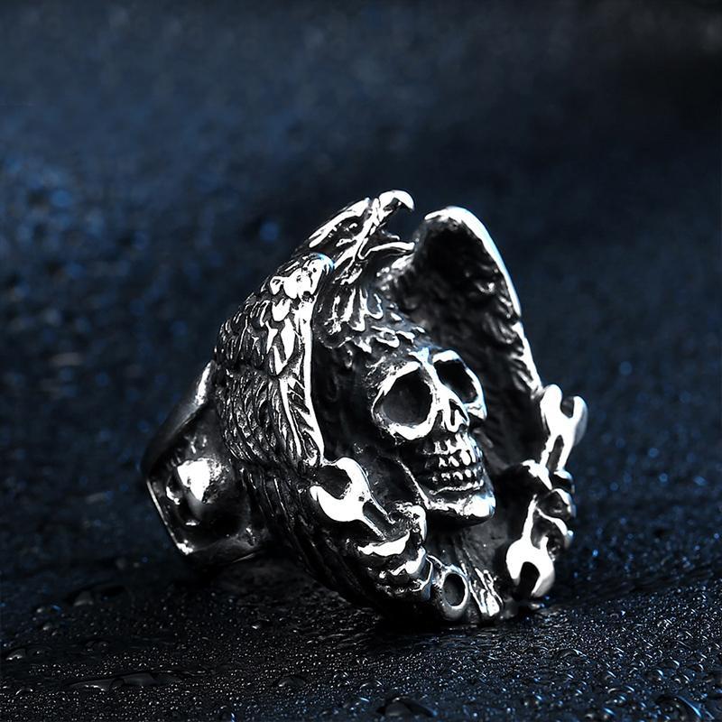 Gothic Ring Stål