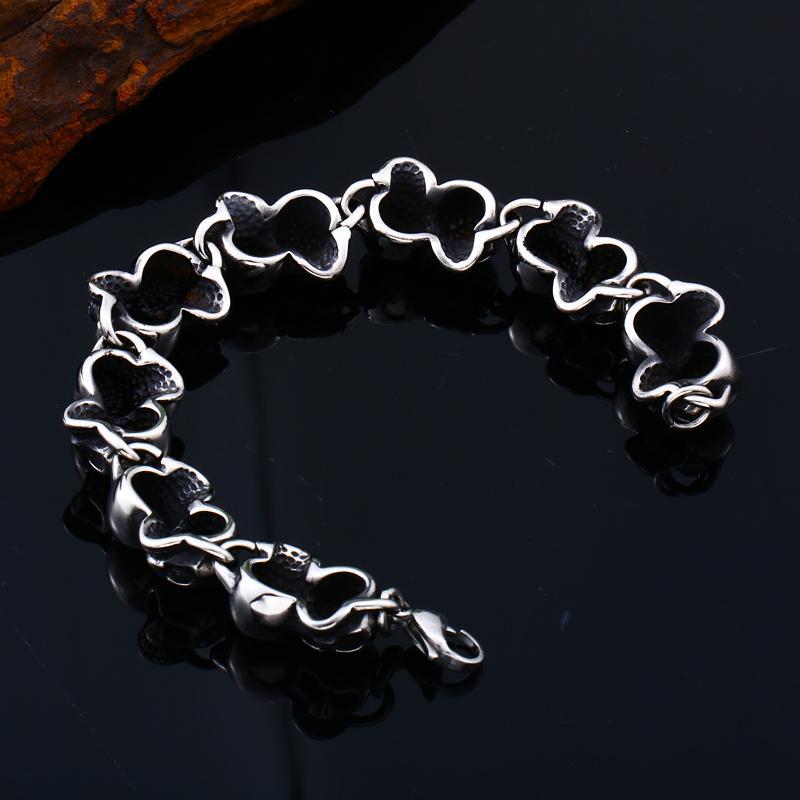 Dödskalle Armband Hell Skulls (Stål)