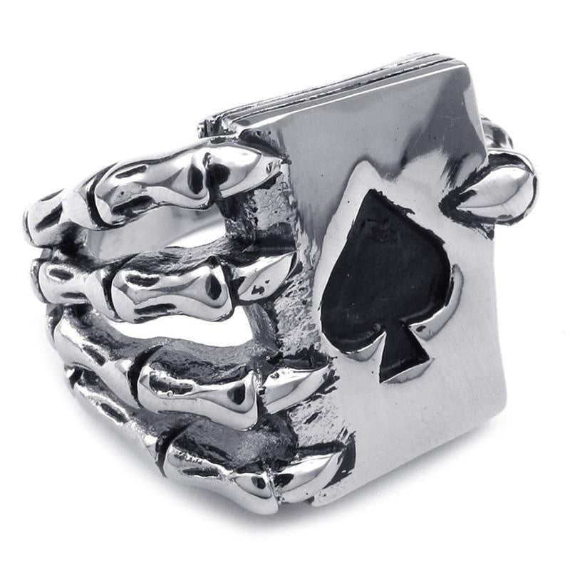 Dödskalle Ring Herr