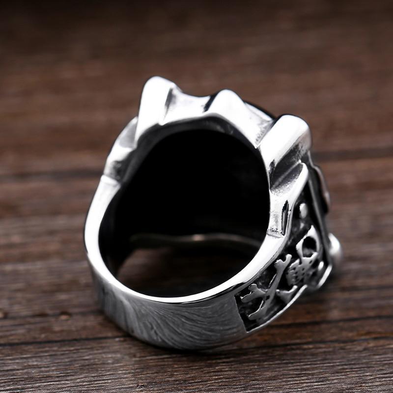 Dödskalle Soldat Ring