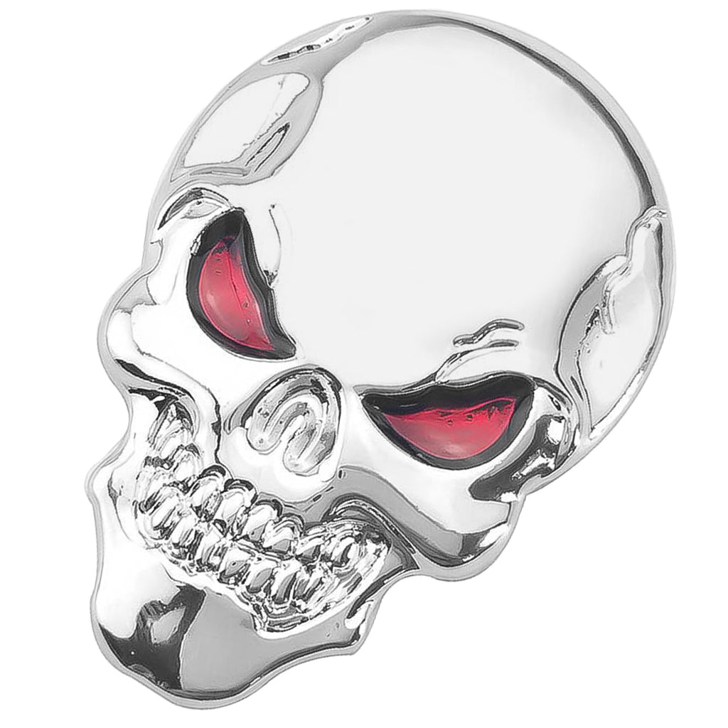 Bilemblem Kromad Dödskalle