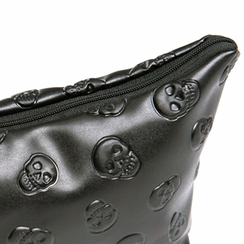 Dödskalle Sminkväska Blixtlås