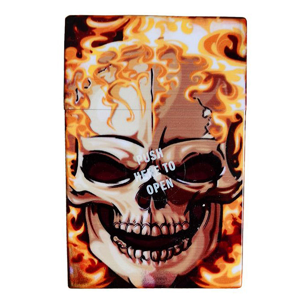 Dödskalle Cigarettfodral