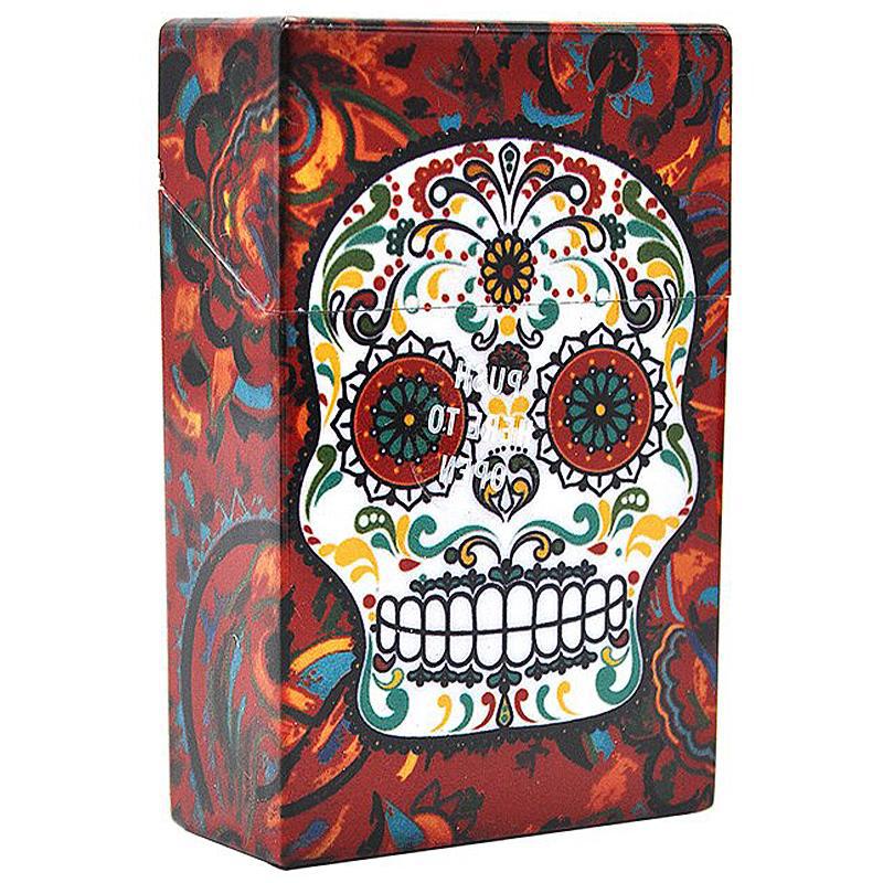 Dödskalle Cigarettetui