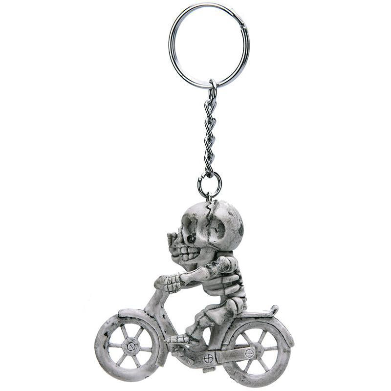 Nyckelring Cyklande Skelett