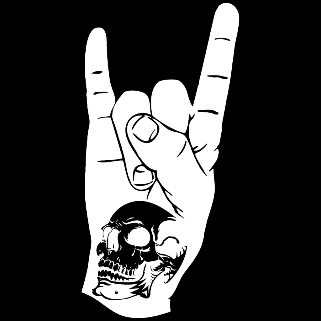 Corna Dödskalle Sticker