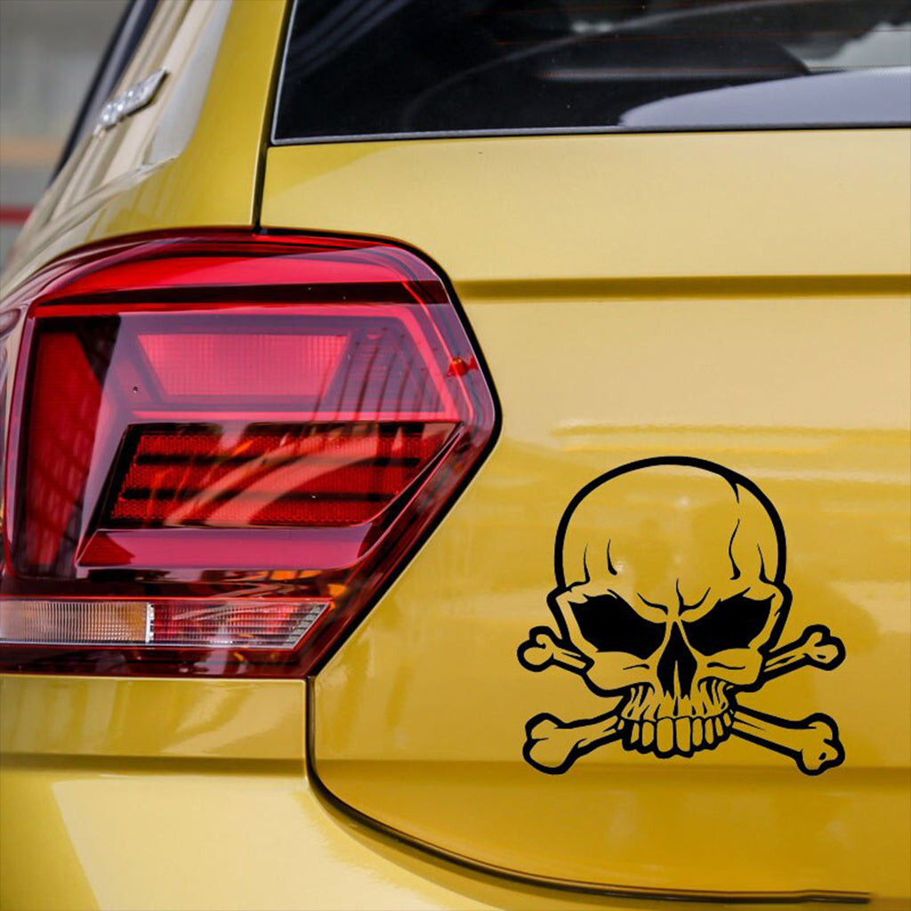 Dekal Dödskalle Ben