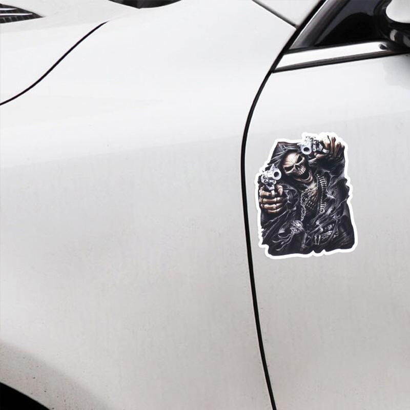 Sticker Döden Med Vapen