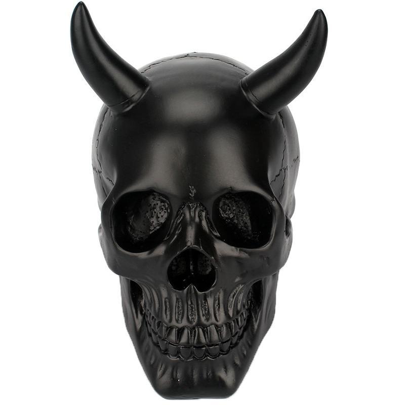 Svart Dödskalle Dekoration