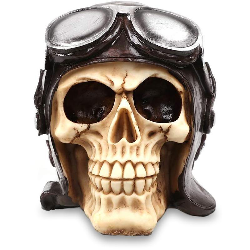 Dödskalle Dekoration Pilot
