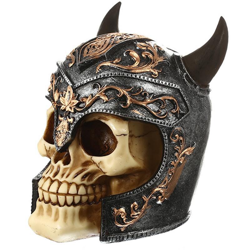 Dekorativ Dödskalle Viking Hjälm