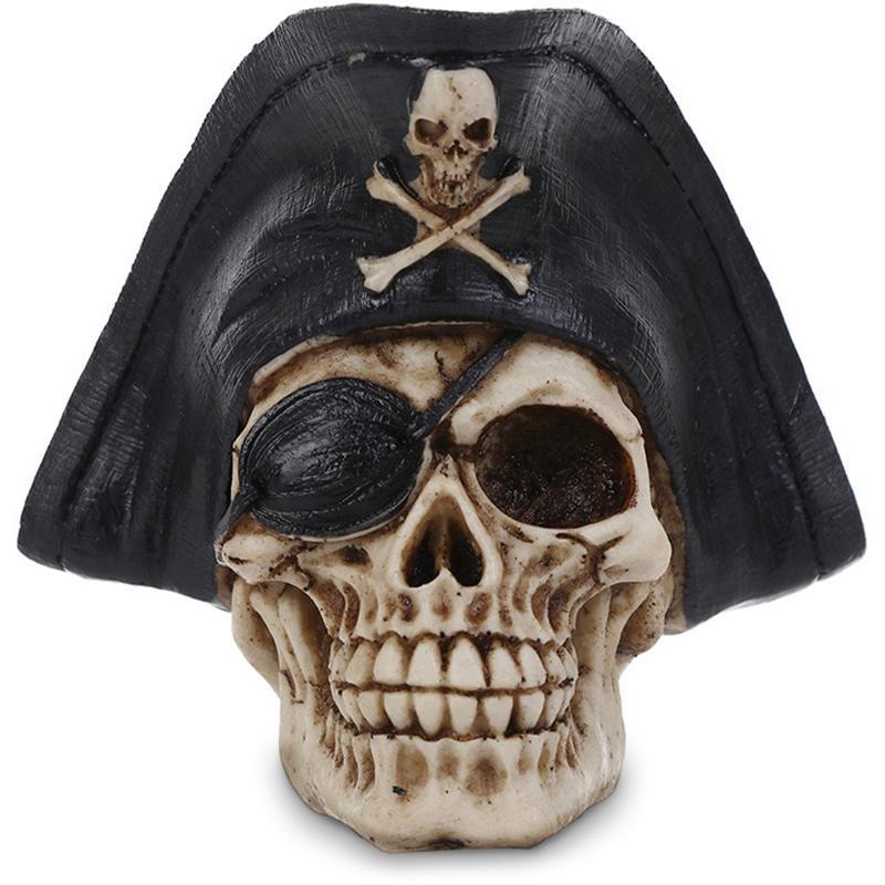 Dekorativ Pirat Dödskalle