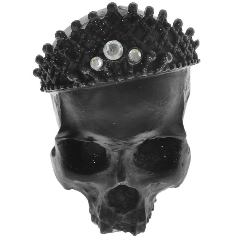 Dödskalle Med Krona