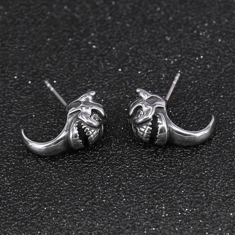 Örhängen Demon Stål