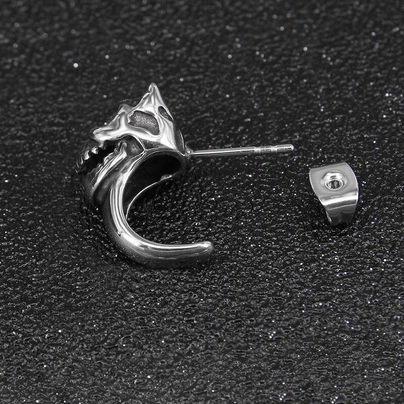 Demon Dödskalle Örhängen