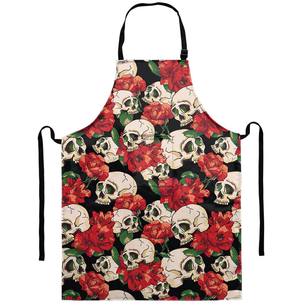 Dödskallar På Förkläde