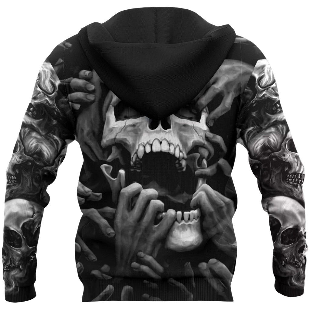 Dödskallar På Hoodie