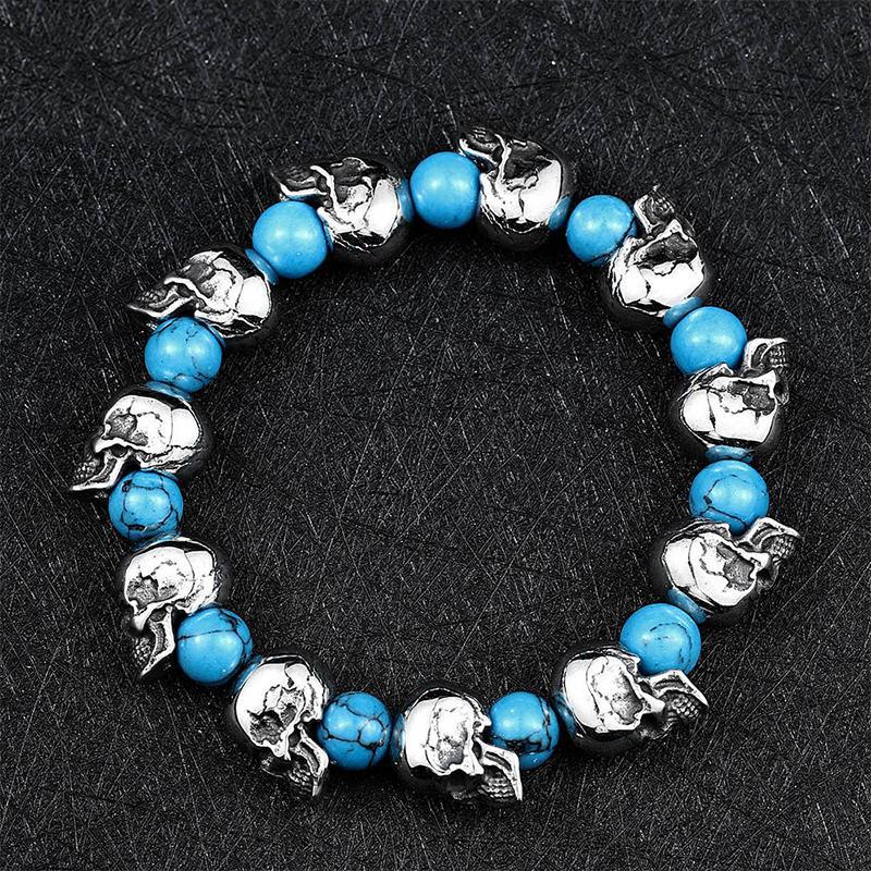 Pärlarmband Med Dödskallar