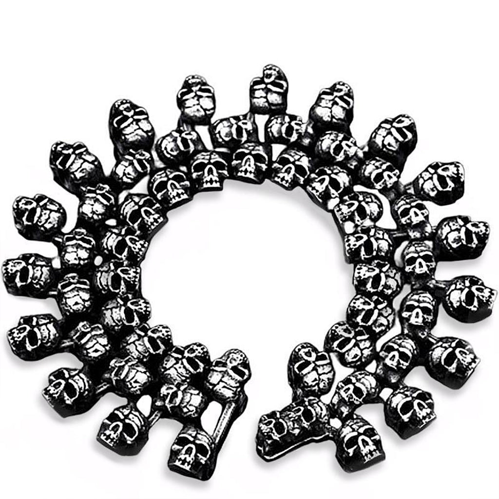 Stålarmband Små Dödskallar