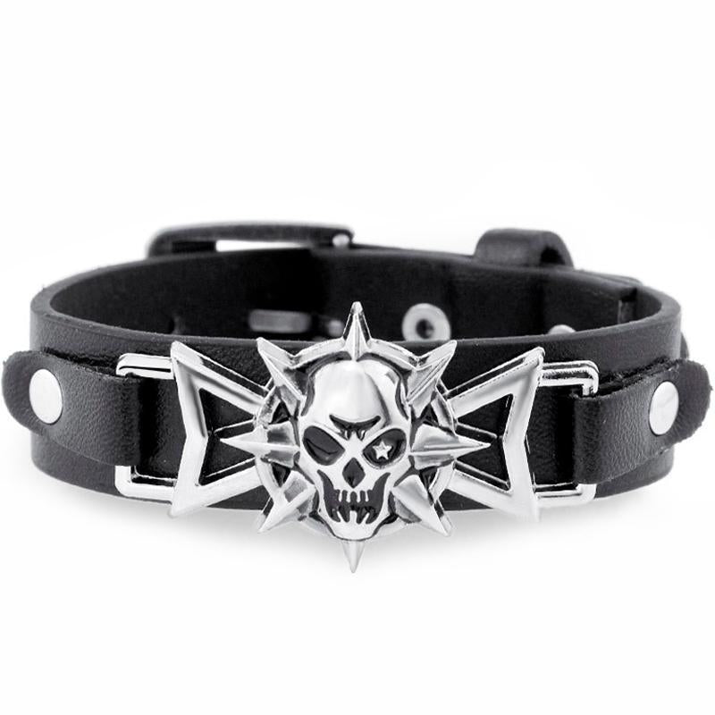 Rockstar Dödskalle Armband